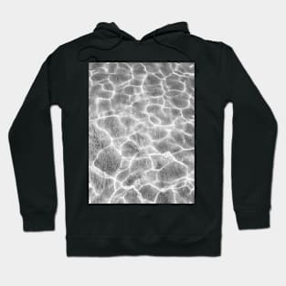 Crystal clear water, ocean bottom photography Hoodie